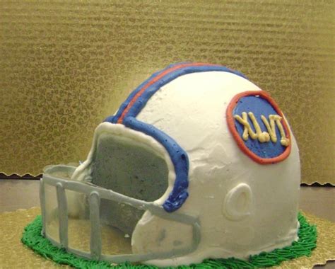 Football Helmet Cake - CakeCentral.com