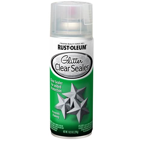 Clear Sealer Rust Oleum Specialty Glitter Spray Paint Oz