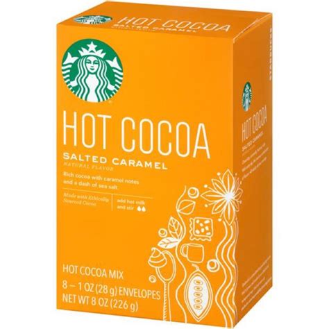 Starbucks Hot Cocoa Salted Caramel สตารบคส ซอลเตด คาราเมล ฮอทโกโก มกซ g x sachets