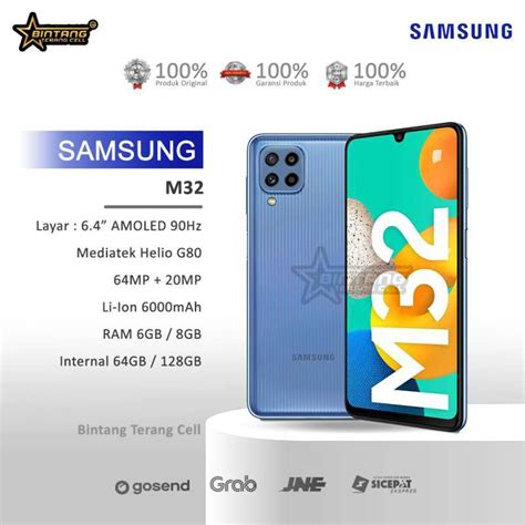 Jual Samsung Galaxy M32 [ 6/128GB/NFC ] Smartphone di Seller Bintang ...