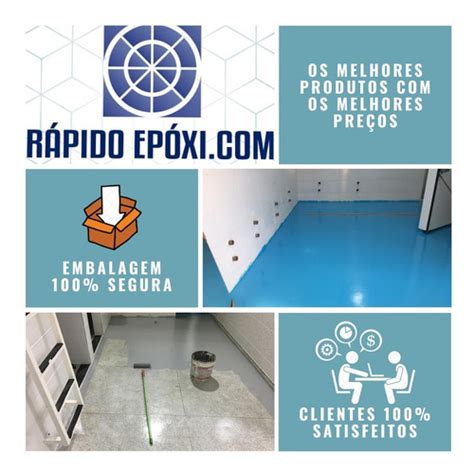 Resina Epóxi Incolor Para Pisos De Concreto Cerâmica E Laje