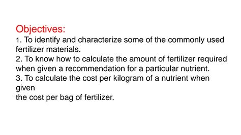 Solution Exercise No 10 Fertilizer And Fertilizer Calculation Studypool