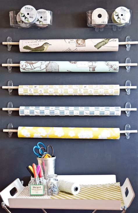 Wrapping Paper Storage Vertical Diy Cheap Prices Pinnaxis