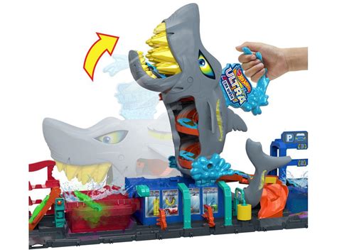 Pista City Hot Wheels Lava R Pido Mega Tubar O