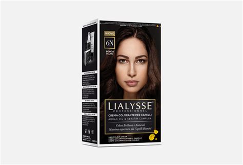 Lialysse Крем-краска для волос COLOR CREAM 6N Русый 115 мл — купить ...