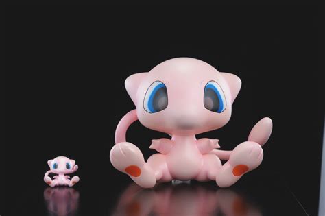 scale mew pokemon resin statue digital monster studio figuretopia