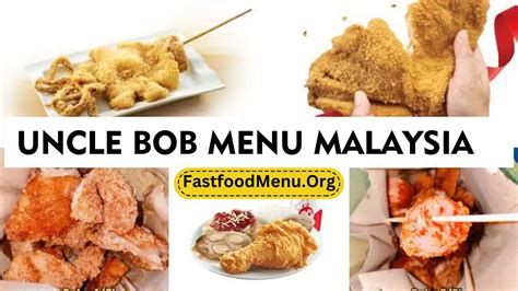 Uncle Bob Menu Updated Prices 2024 In Malaysia