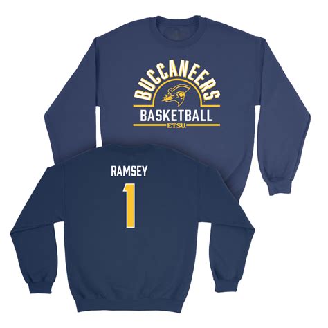 Etsu Womens Basketball Navy Arch Crew Lyndie Ramsey Nil Store