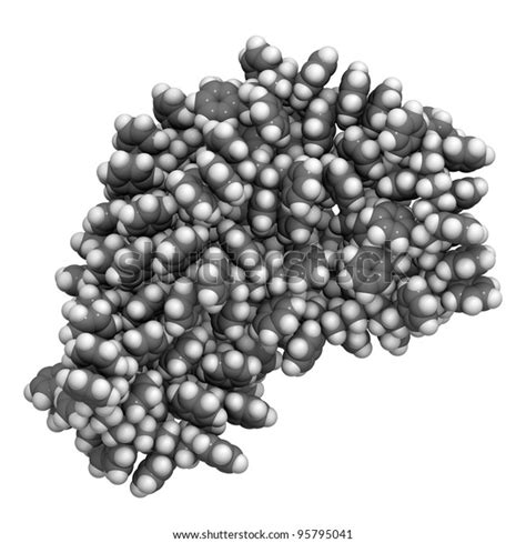 Polystyrene Ps Plastic Molecule Chemical Structure Ilustración De