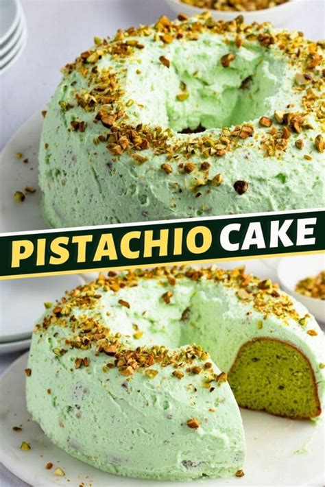 Pistachio Cake - Insanely Good