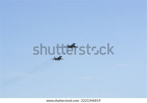 Russian Mig29 Multirole Fighter Jet Natofulcrum Stock Photo 2221346819