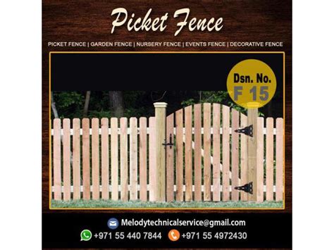 Picket Fence Abu Dhabi Garden Fence Dubai Wooden Fence UAE Dubai