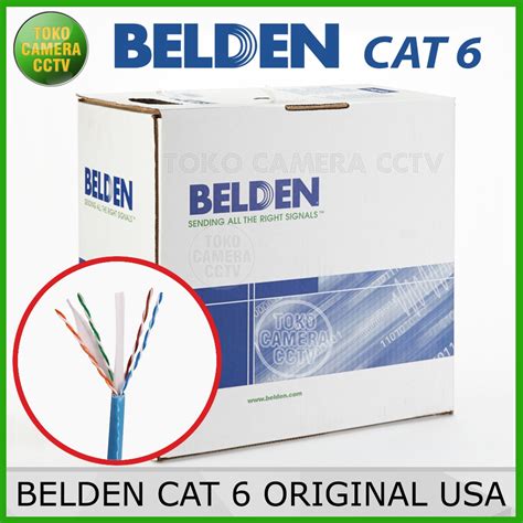 Jual Kabel Lan Belden Cat Utp Belden Cat Ecer Per Meter Shopee