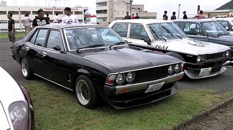 Old School Mitsubishi At A Classic Car Show Youtube