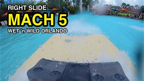 4k Mach 5 Right Slide Wet N Wild Orlando Fl Youtube