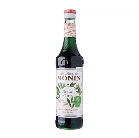 Monin Green Mint Syrup Food Drinks Beverages On Carousell