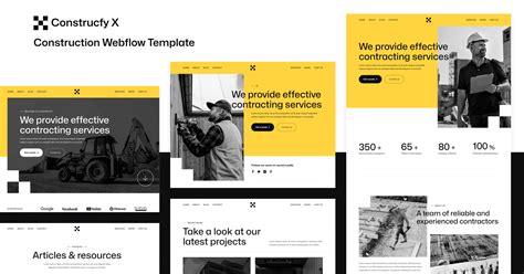 Style Guide Construcfy X Webflow Ecommerce Website Template