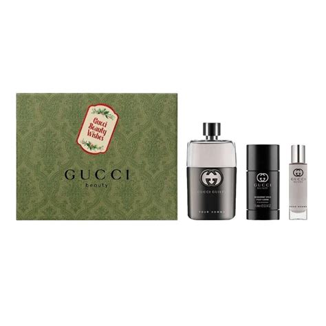 Shop Gucci Guilty Pour Homme Edt Travel And Grooming Set