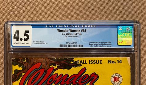 Wonder Woman 14 Golden Silver Bronze Age Only CGC Comic Book