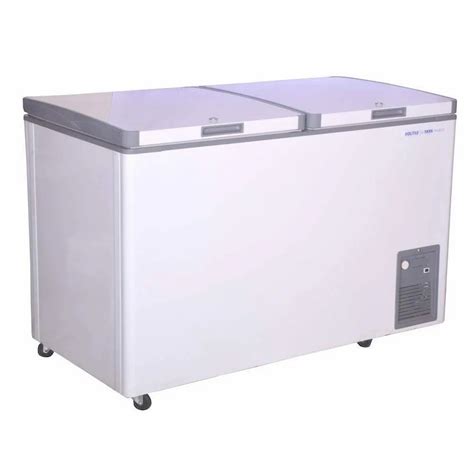 300L Voltas CFHT300 Double Door Deep Freezer Hard Top Convertible At