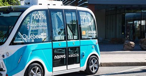 Keolis lance la première navette autonome du Canada SNCF