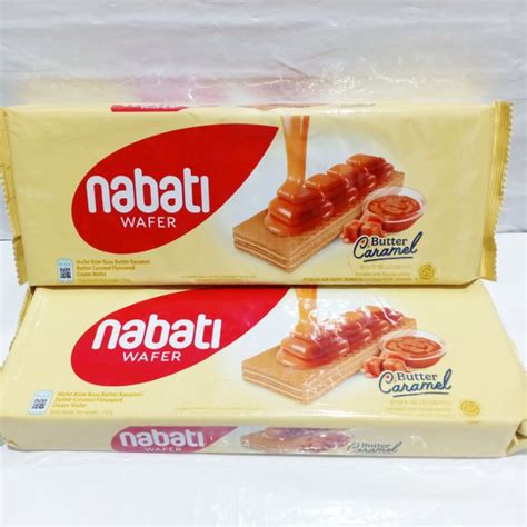 Jual Nabati Wafer Butter Caramel Gr Shopee Indonesia