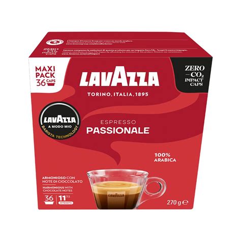 Lavazza Passionale Kapslar Till Lavazza A Modo Mio F R Kr