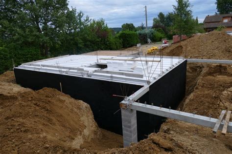 Sous Sol Étanchéité des murs enterrés cest fait La maison de