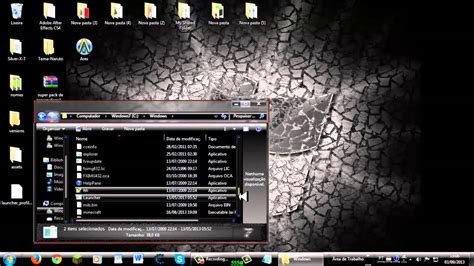 Como Colocar Tema No Windows 7 E Baixar Youtube