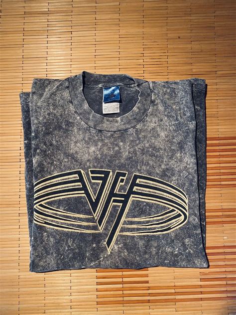 RARE VTG 1995-96 VAN HALEN BALANCE TOUR ACID WASH SIZ… - Gem