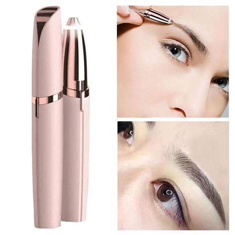 Buy Mini Electric Eyebrow Trimmer Brows Pen Hair Remover Painless