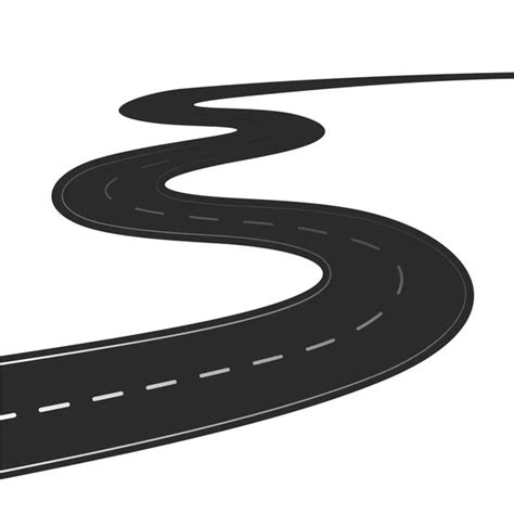 Cartoon Winding Road Clipart The Best Selection Of Royalty Free Winding