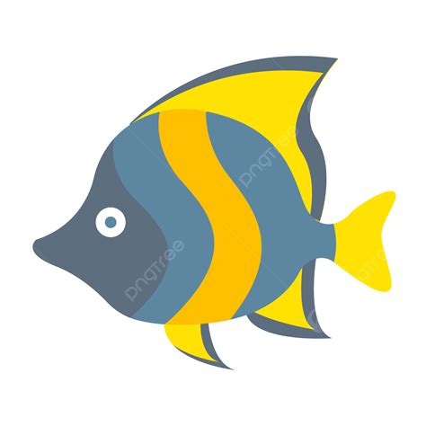 Tropical Fish Fish Animal Sea Marine Life Png And Vector With