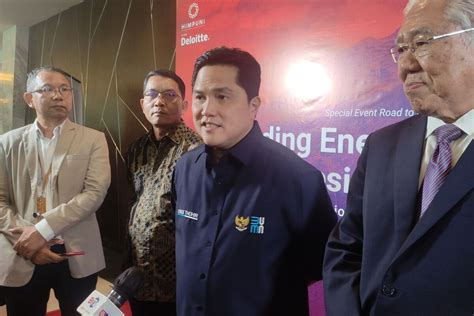 Indonesia Ekonomi Terbesar Keempat Dunia Pada Erick Thohir Ungkap