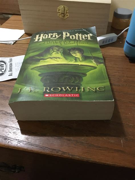 Harry Potter Half Blood Prince Book