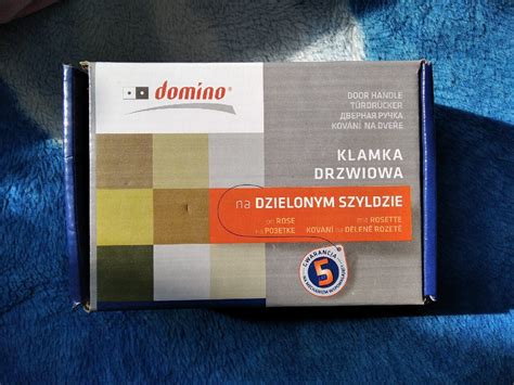 Klamka Drzwiowa Domino Na Dzielonym Szyldzie Chrom Olkusz Kup Teraz