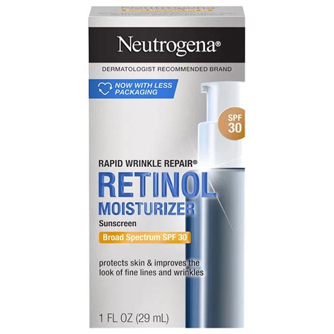 Neutrogena Rapid Wrinkle Repair Moisturizer With Sunscreen Broad Spectrum Spf 30 Shop