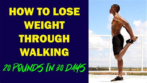 How To Lose Weight Through Walking Lose Up To Pounds Kgs In