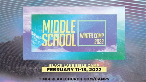 Middle School Winter Camp | Black Lake Bible Camp