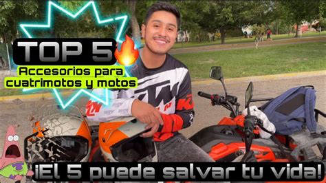 Top De Accesorios Para Cuatrimotos Y Motos El Puede Salvarte La