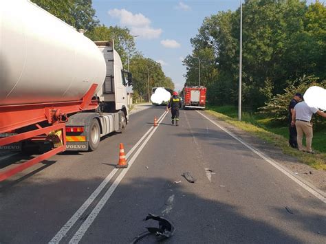 Gmina Stare Pole Wypadek na drodze krajowej nr 22 w Królewie