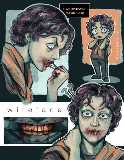 Wireface No I'm Not A Human - wireface (no i'm not a human) drawn by possumdaddi | Danbooru