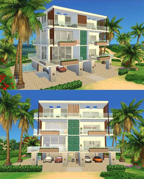 I built a luxury apartment complex in Sulani! Check out more of my