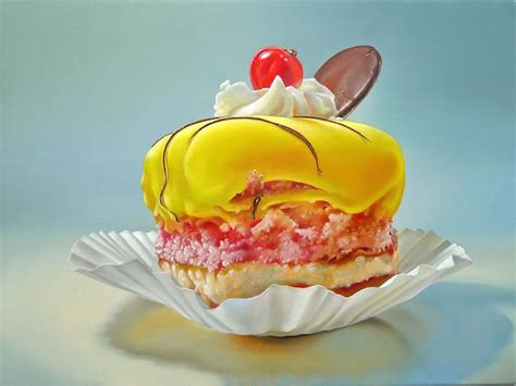 Hyperrealistic Food Paintings Fubiz Media