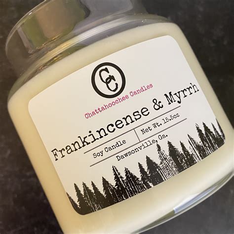 Frankincense And Myrrh 3 Wick Scented Soy Candle 15 5oz