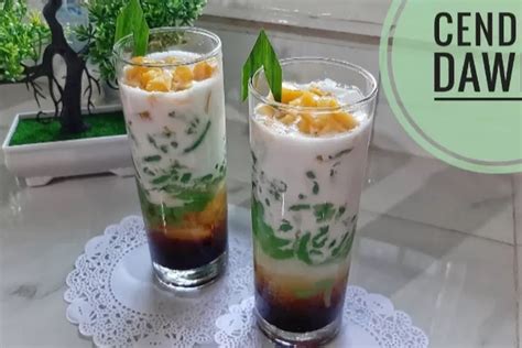 Tutorial Membuat Es Cendol Dawet Yang Segar Dan Lezat Baik Di Konsumsi