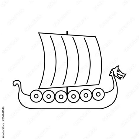 Clipart Viking Ship