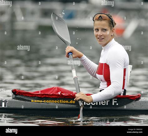 German Canoeist Fanny Fischer Canoes The M At The Rd Icf Flatwater