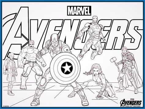 Avengers Coloring Avengers Coloring Pages Marvel Coloring