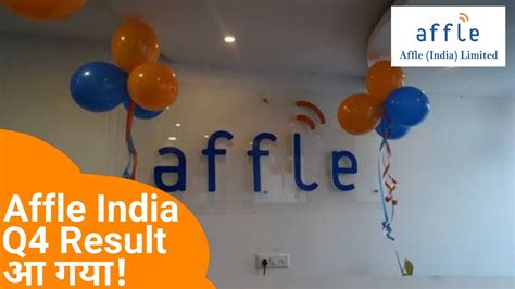 Affle India Q Results Affle India Dividend Affle India